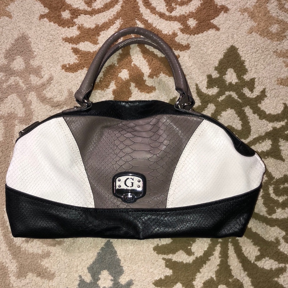 Guess Faux Snake Skin Purse